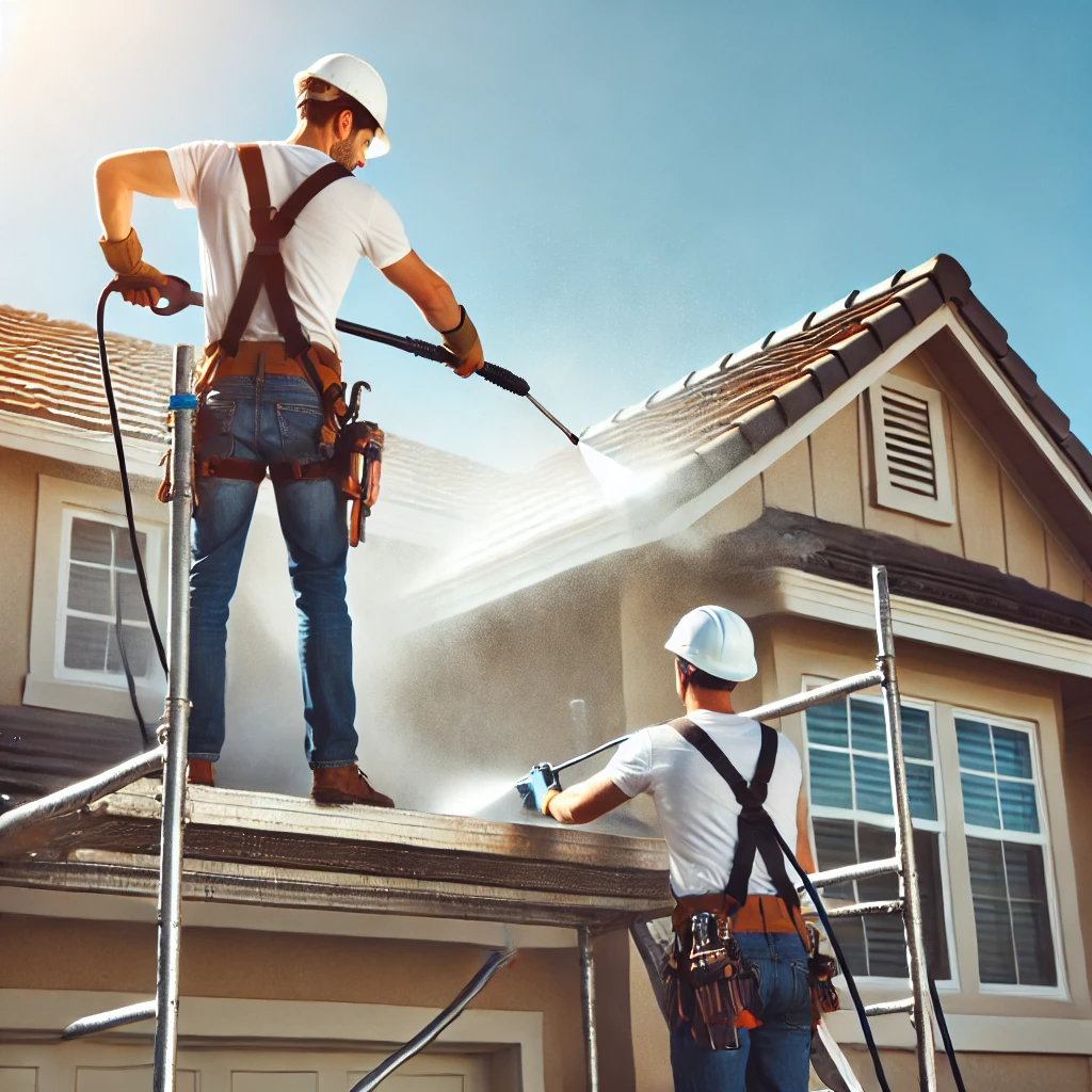 roof cleaning